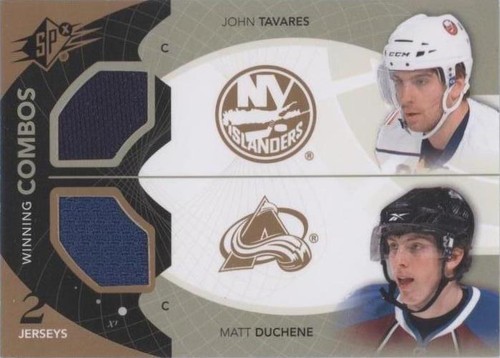 2010-11 SPx - John Tavares Matt Duchene #WC-TD
