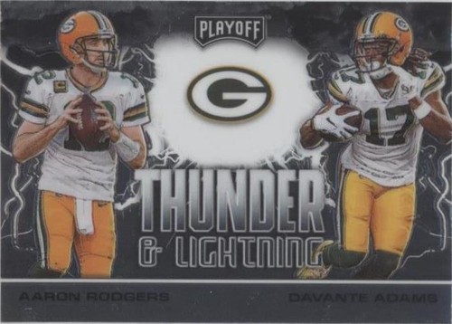2020 Panini Playoff Aaron Rodgers Davante Adams #TL-5