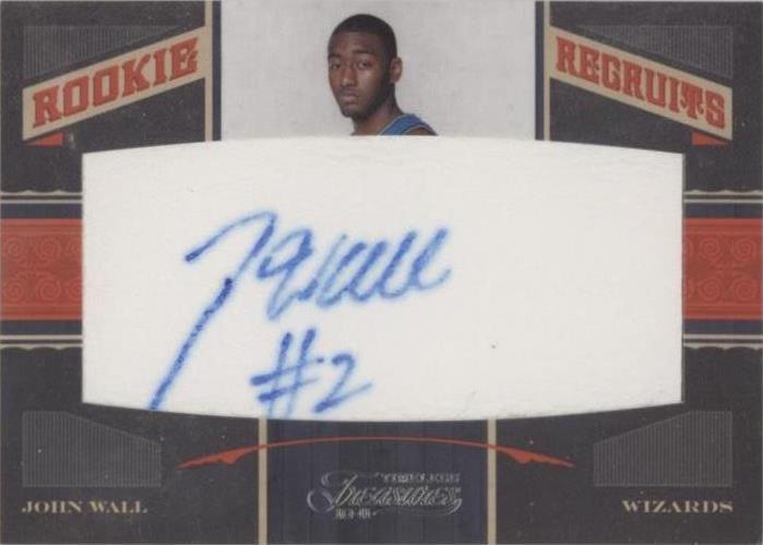 2010-11 Timeless Treasures - John Wall #101