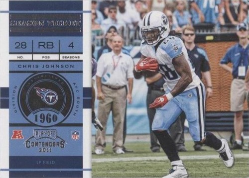 2011 Playoff Contenders Chris Johnson #36