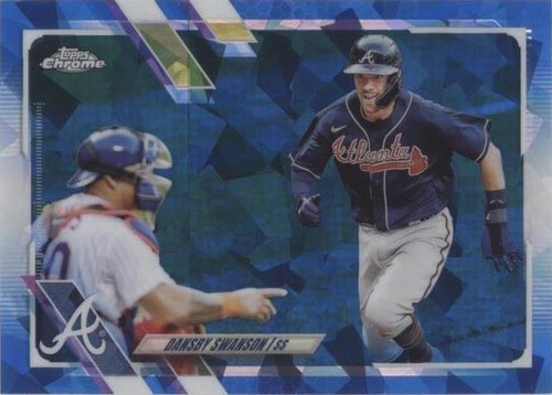 2021 Topps Chrome Sapphire Edition - Dansby Swanson #233