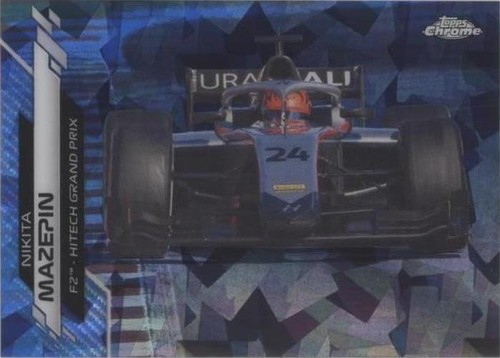 2020 Topps Chrome Sapphire Edition Formula 1 - Nikita Mazepin #79