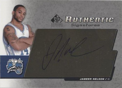 2004-05 SP Signature Edition - Jameer Nelson #AS-JN