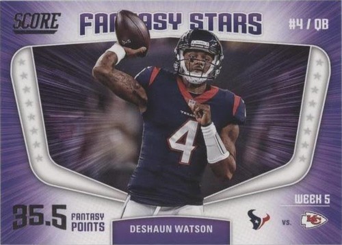 2018 Score Deshaun Watson #8