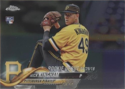2018 Topps Chrome Update - Nick Kingham #HMT36