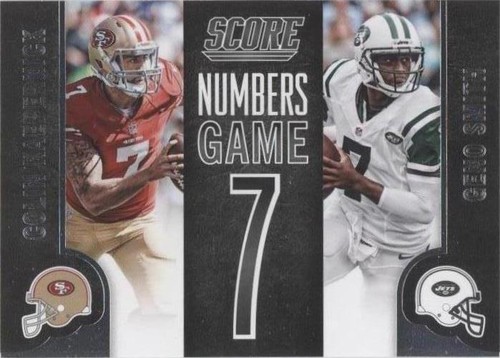 2014 Score Colin Kaepernick Geno Smith #NG4