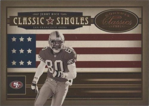 2005 Donruss Classics Jerry Rice #CS-10