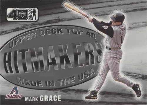 2002 Upper Deck 40 Man - Mark Grace #1060