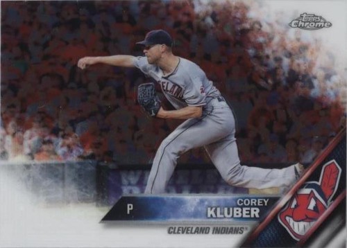 2016 Topps Chrome - Corey Kluber #182