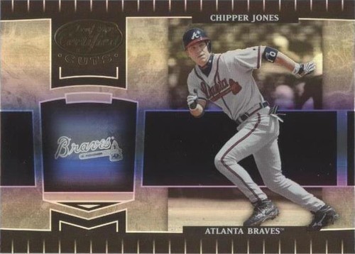 2004 Leaf Certified Cuts - Chipper Jones #16
