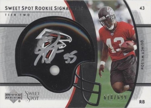 2004 Upper Deck Sweet Spot Quincy Wilson #244