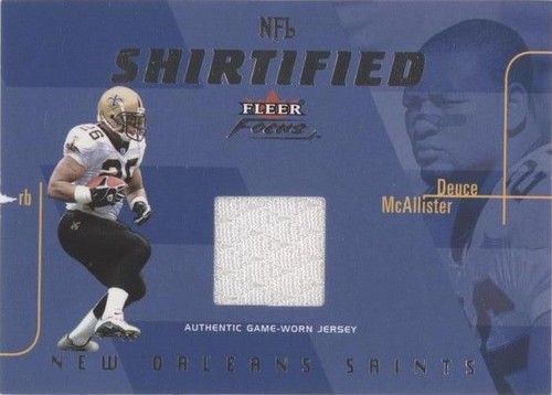 2003 Fleer Focus Deuce McAllister #NS-DM