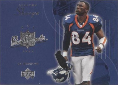 2003 Upper Deck Pros & Prospects Shannon Sharpe #30