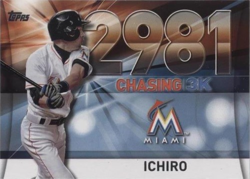 2016 Topps Update Series - Ichiro Suzuki #3000-51