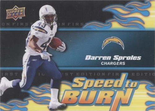 2009 Upper Deck First Edition Darren Sproles #SB-8