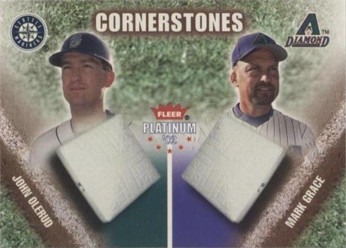 2002 Fleer Platinum - John Olerud Mark Grace #40 CS