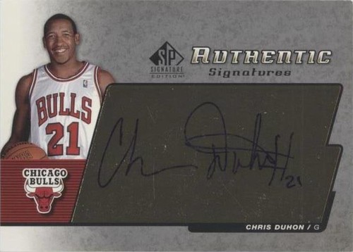 2004-05 SP Signature Edition - Chris Duhon #AS-CD