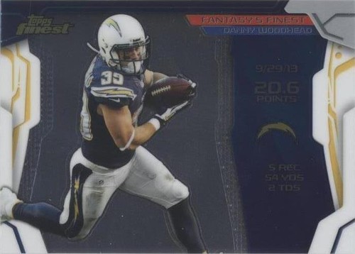 2014 Topps Finest Danny Woodhead #FF-DW
