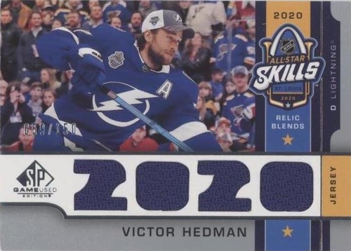 2020-21 Upper Deck SP Game Used - Victor Hedman #ASB-VH