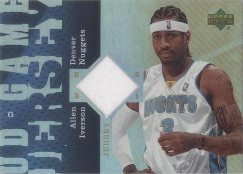 1998 UD IONIX WARP ZONE WARP ZONE #Z11 ALLEN IVERSON PSA 8