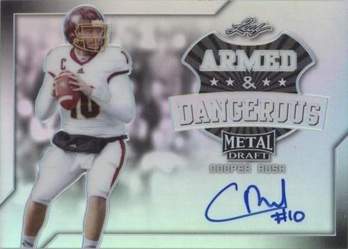 2017 Leaf Metal Draft Cooper Rush #AD-CR1