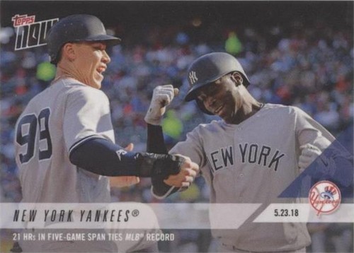 2018 Topps Now - Aaron Judge Didi Gregorius #245