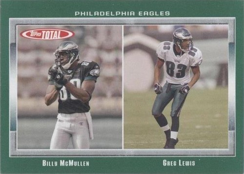 2006 Topps Total Billy McMullen Greg Lewis #246