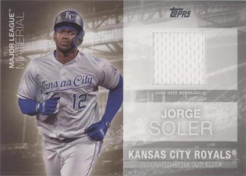 2020 Topps - Jorge Soler #MLM-JS