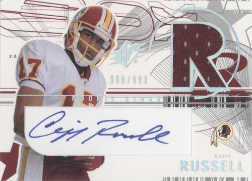 2002 SPx Cliff Russell #161