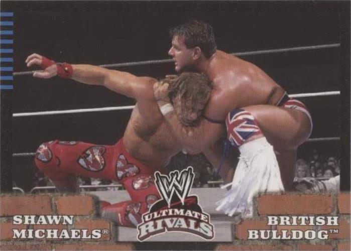 2008 Topps WWE Ultimate Rivals - Shawn Michaels The British Bulldog #52