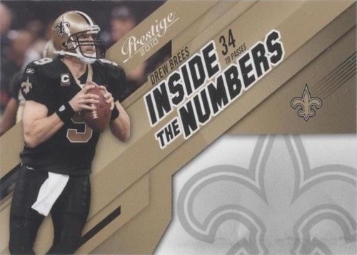 2010 Playoff Prestige Drew Brees #6