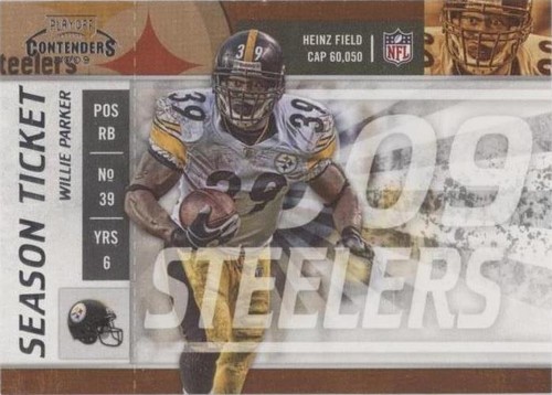 2009 Playoff Contenders Willie Parker #78
