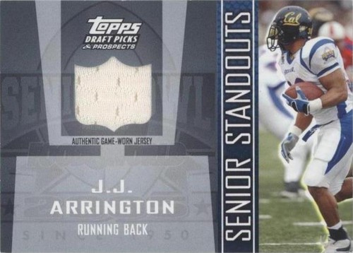 2005 Topps Draft Picks & Prospects J.J. Arrington #SS-JA