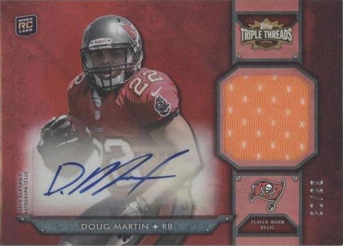 2012 Topps Triple Threads Doug Martin #TTRAR-28