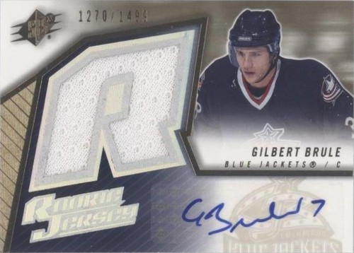 2005-06 SPx - Gilbert Brule #156