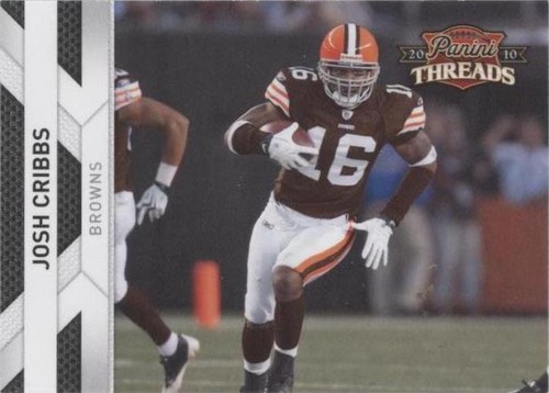 2010 Panini Threads Josh Cribbs #35