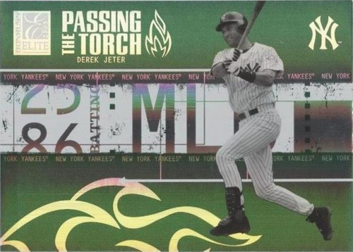 2005 Donruss Elite - Derek Jeter #PT-12