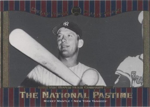 2001 Upper Deck Hall of Famers - Mickey Mantle #61
