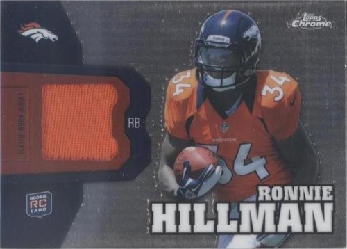 2012 Topps Chrome Ronnie Hillman #RR13