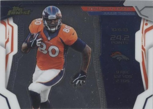 2014 Topps Finest Julius Thomas #FF-JT