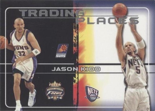 2001-02 Fleer Focus Jersey Edition - Jason Kidd #4 TP