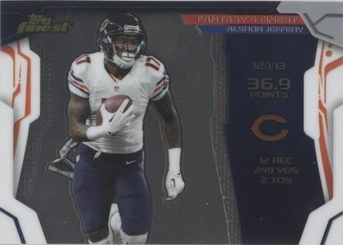 2014 Topps Finest Alshon Jeffery #FF-AJ