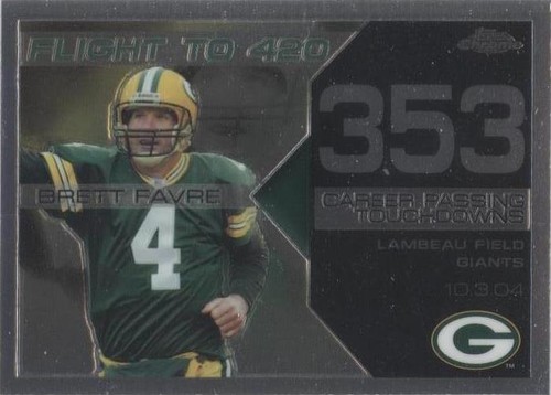 2008 Topps Chrome Brett Favre #BFC-353