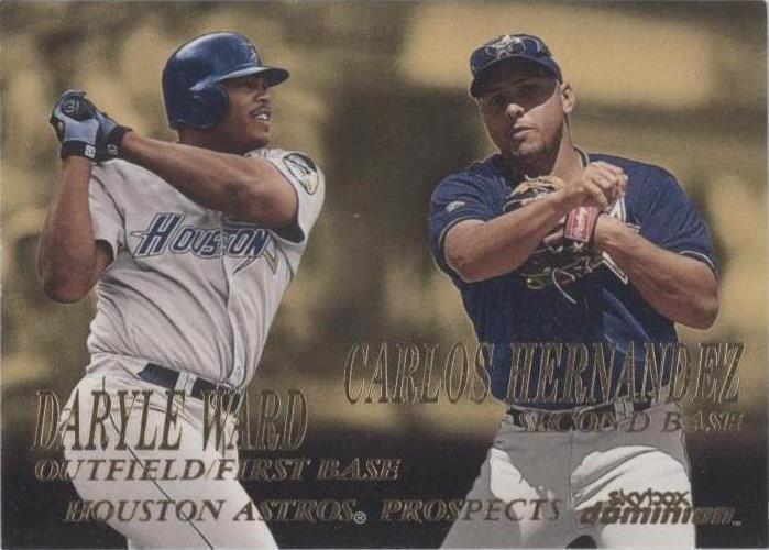 2000 Skybox Dominion - Carlos Hernandez Daryle Ward #291