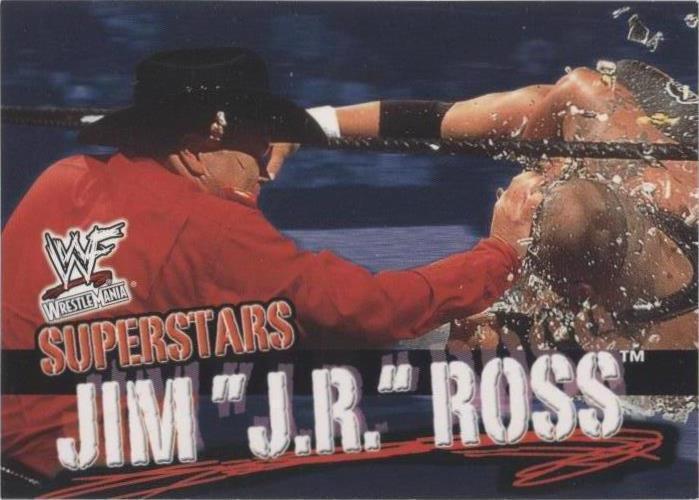 2001 Fleer WWF Wrestlemania - Jim Ross #32
