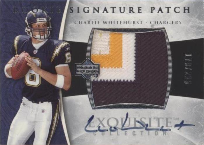 2006 Upper Deck Exquisite Collection Charlie Whitehurst #114