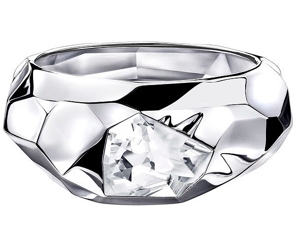 NIB ATELIER SWAROVSKI JEAN PAUL GAULTIER REVERSE CRYSTAL BANGLE BRACELET