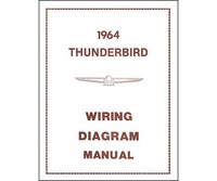 Ford Thunderbird 1964 Manual Schaltplan Stromlaufplan Wiring Diagram