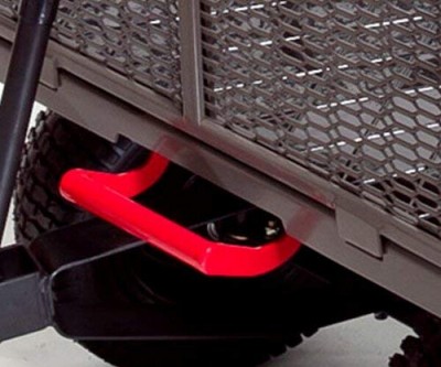 Gorilla Carts 1200 lb Steel Dump Cart Lawn Garden Tractor Trailer ATV Pull Wagon