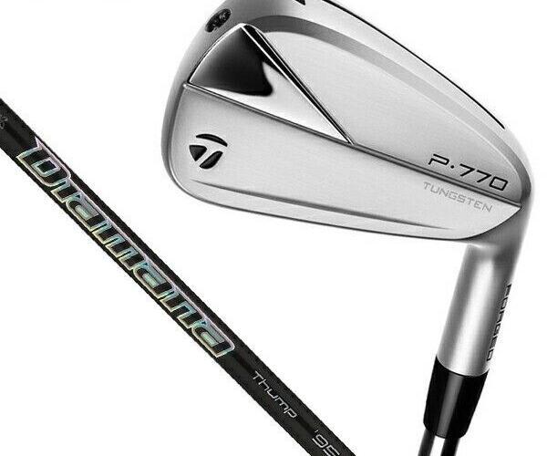 訳あり）テーラーメイド P770 DG（2023）5〜P 5本セット（#9無） TaylorMade P770 2023 Iron set 5-pw / Diamana THUMP95 S For